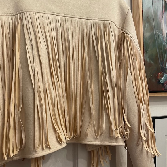cece suede fringe jacket - Picture 7 of 8